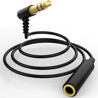 Headphone Extension Cable Compatible with Bose QuietComfort QC45 QC35II QC35 QC25 NC700 Headphones, 3.5mm Male to Female Stereo Audio Cable for Phone, PS4, Switch, Tablets (4ft) - style: 4ft