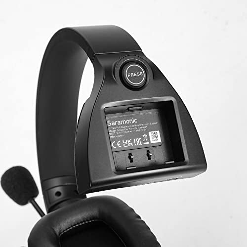 Saramonic WiTalk-SRH | Single-Ear Wireless Intercom Remote Headset for The WiTalk Intercom System & Carry Case - size: Single-Ear Remote Headset