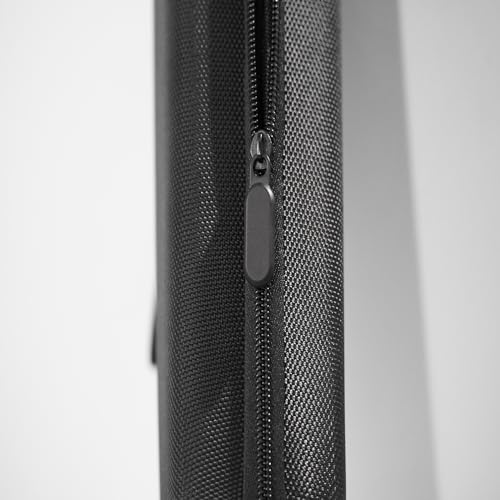 Wireless Microphone Case for 1, Hard Carrying Travel Case for Bietrun WXM04 Handheld Dynamic Microphone Wireless Mic Case with EVA Hard Shell Exterior Compatible with 9.8" x2" Wireless Mic-Case Only