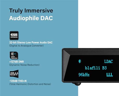 B3 Professional XLR Bluetooth 5.1 Audio Receiver, LDAC & aptX HD