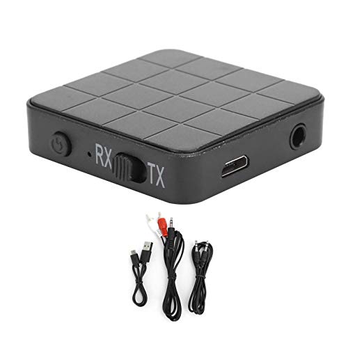 KN321 Wireless Bluetooth 5.0 Audio Transmitter Receiver, 2 in 1, TV Computer Adapter, Audio Transmitter and Receiver one Key Switch, high Compatibility