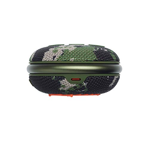 JBL Clip 4 Portable Bluetooth Speaker (Camouflage) + Bundle with divvi! Protective Hardshell Case (Black) - color: Camouflage