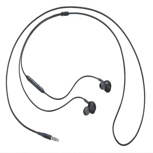 2022 in-Ear Headphones Wired Earbuds Stereo Headphones for Samsung Galaxy S10, S10E, S10+, S8, S8+, S9, S9+, Note 9- Designed 3.5 mm Jack with Microphone and Volume Buttons (Black) - style: 2022 in-Ear Headphones 3.5mm
