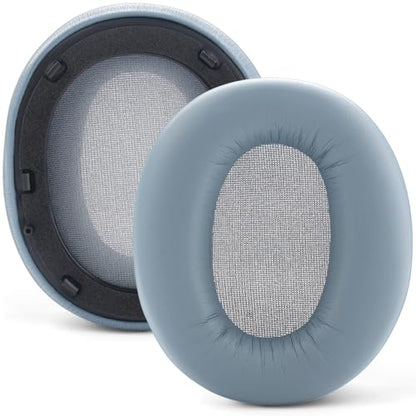 W820NB Ear Pads Replacement Ear Pads Cushions Compatible with Edifier W820NB Headphone Softer Protein Leather Earmuffs Memory Foam Earpads Ear Cups Cover Repair Parts (Blue) - color: Blue