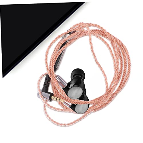 Multifunctional DIY Headset Cable with Microphone Soft Durable Replacement Wire for Gaming and Audio Compatible with Mmcx Earphones and Headsets