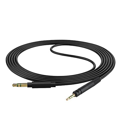 GEEKRIA Audio Cable Compatible with Sennheiser HD 620S/599/599SE/ 598/598SE/560S/ 400PRO/579/569/ 550/505 Headphones, 3.5mm to 2.5mm Replacement Stereo Cord (5.6ft/1.7m)