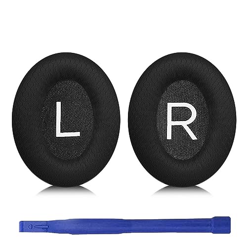 Adhiper Replacement Ear Pads for Bose 700/NC700 Wireless Headphones - color: Mesh Fabric-Black