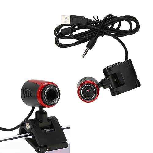 Sonew HD USB2.0 Webcam with 360° Adjustable Angle and Built-in Microphone for PC and Laptop Video Conferencing
