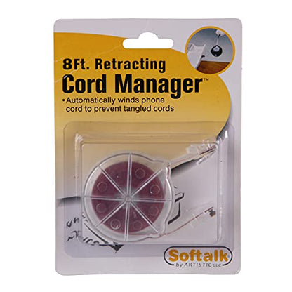 Softalk Telephone Cord Manager 01100 - color: clear