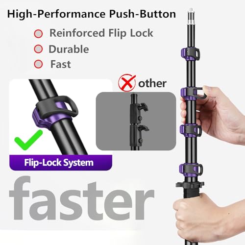 FreeSea MT-Zero Aluminum Photography Light Stand, Mini Portable Tripod