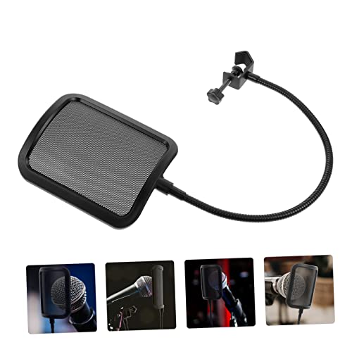 Abaodam Microphone Windscreen Pop Filter for Gaming Metal Mesh Shield Noise Reduction Cover for Podcast