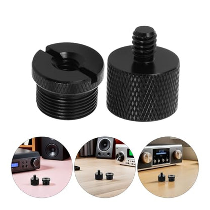 4pcs Microphone Screw Adapter for Mic Stand and Audio Recorder