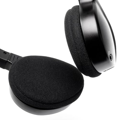 High-Density Foam Cushion Replacement Ear Pads for Infrared Wireless Headphones in Cars Compatible with Chrysler Infiniti Lexus Dodge GM Ford Toyota Nissan Honda Automobile DVD Player System