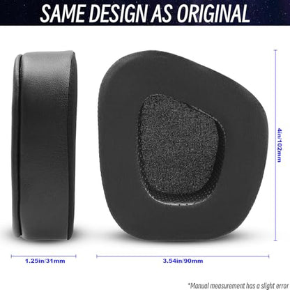 Replacement Ear Pads Cushions for Corsair Void & Corsair Void PRO RGB Wired/Wireless Gaming Headsets(Cooling-Gel/Black)