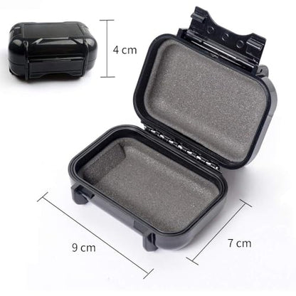 V-MOTA HSA Transparent boxs Ear Bud Earphone Headset Headphone Case Mini Storage Carrying Pouch Bag Waterproof Box Suitcase Carry case (Orange)