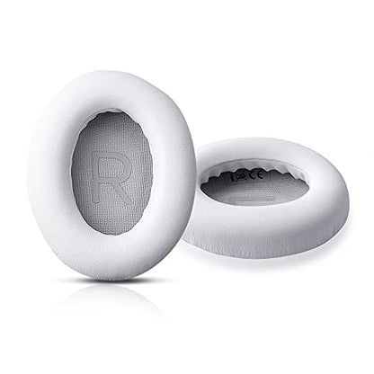 HUYUN Protein Leather Ear Pads Replacement for Bose Headphones 700, NCH700, NC700 Headphones Earpads, Headset Ear Cushion Repair Parts (White) - color: White