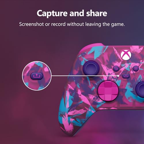 Xbox Wireless Gaming Controller | Heart Breaker Special Edition | Consoles, PCs, TVs, mobile, and more | Textured Grip | Wireless, Bluetooth, USB-C Connectivity - style: Heart Breaker
