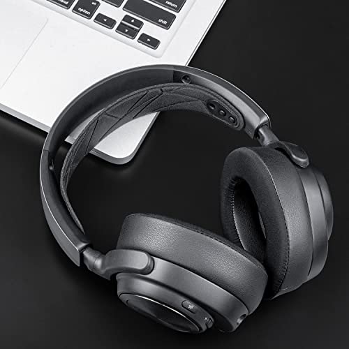 SOULWIT Cooling Earpads for Arctis Nova Pro Wired, Nova 7/5/4/3/1 - Black | (Not Fit Nova Pro Wireless), for Arctis Nova Pro Wired, Nova (1/1X/1P/3/3P/3X/4/4P/4X/5/5P/5X/7/7X/7P) Headphones - color: Black