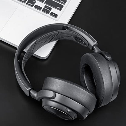 SOULWIT Cooling Earpads for Arctis Nova Pro Wired, Nova 7/5/4/3/1 - Black | (Not Fit Nova Pro Wireless), for Arctis Nova Pro Wired, Nova (1/1X/1P/3/3P/3X/4/4P/4X/5/5P/5X/7/7X/7P) Headphones - color: Black