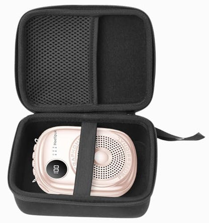 Protective Travel Carrying Case Compatible With Heetipuk Portable Voice Amplifier Wired Microphone and Speaker PA System Voice Amplifier (Only Case)