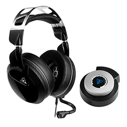 Turtle Beach Elite Pro 2 + SuperAmp Performance Gaming Headset for PS5, PS4, PlayStation, PC, & Mobile Devices with Bluetooth - Surround Sound, 50mm Speakers, Memory Foam Cushions - Black - color: Black, style: Elite Pro 2 + SuperAmp