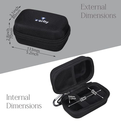 Case for IK Multimedia iRig 2/ HD 2 Guitar Interface Adaptor - Hard Protective Travel Carrying Storage Bag (Case Only) (Black)