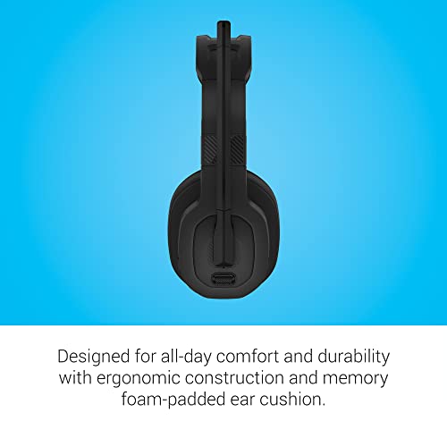 Garmin dezl Headset 100, Single-Ear Premium Trucking Headset, Active Noise Cancellation, Superior Battery Life and Memory Foam Ear Pads,Black (Renewed)
