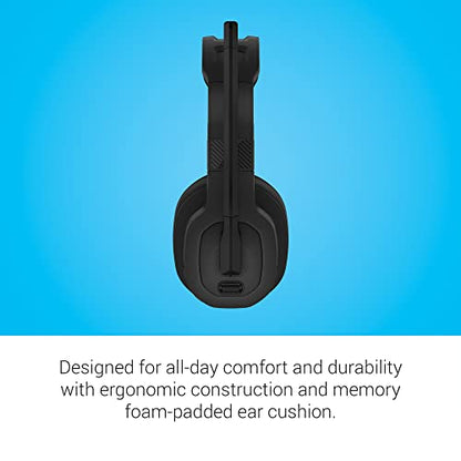 Garmin dezl Headset 100, Single-Ear Premium Trucking Headset, Active Noise Cancellation, Superior Battery Life and Memory Foam Ear Pads,Black (Renewed)