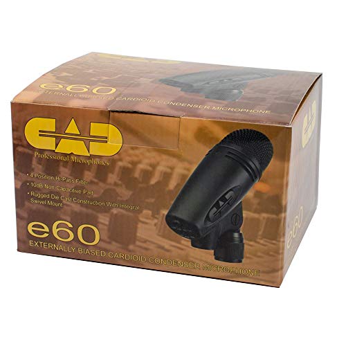CAD Audio E70 Small Diaphragm Cardiod Condenser Microphone Includes Cardiod & Omni Capsules