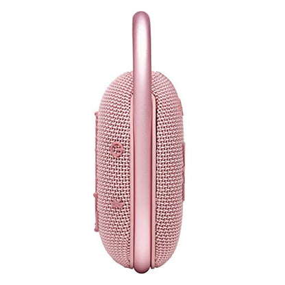 JBL Clip 4 - Portable Mini Bluetooth Speaker, big audio and punchy bass, integrated carabiner, IP67 waterproof and dustproof, 10 hours of playtime, speaker for home, outdoor and travel (Pink) - color: Pink