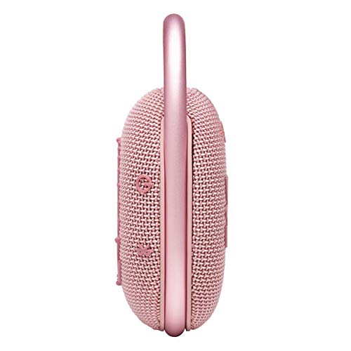 JBL Clip 4 - Portable Mini Bluetooth Speaker, big audio and punchy bass, integrated carabiner, IP67 waterproof and dustproof, 10 hours of playtime, speaker for home, outdoor and travel (Pink) - color: Pink