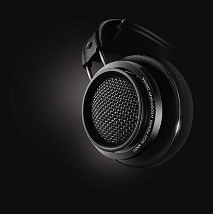 Philips Fidelio X2HR Over The Ear Open Back Wired Headphone 50mm Drivers- Black Professional Studio Monitor Headphones with Detachable Cable