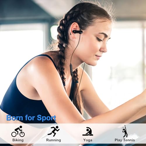 ACANDYA Wired Earbuds 3.5mm Jack Over Ear Headphones with Mic for iPod/iPad | Noise Canceling 3.5mm Earphones Airplane School Students Headset for iPhone/Samsung Phone Computer Laptop MP3 Tablets