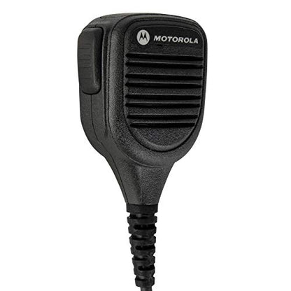 Motorola PMMN4050A Large Remote Speaker Microphone with Noise-Cancelling Feature (Black) - color: PMMN4050A