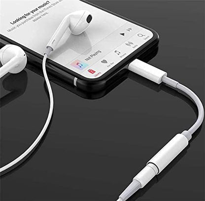 [Apple MFi Certified] 3 Pack Lightning to 3.5 mm Headphone Jack Adapter | for iPhone 3.5mm Headphones/Earphones Aux Audio Dongle Adapter Compatible for 14 13 12 11 XS XR X 8 7, Support All iOS
