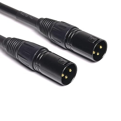XLR Adapter Cable - XLR Male to Female Balanced Microphone Cable - size: 24 in