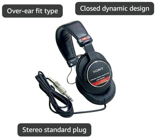 Sony MDR-CD900ST Studio Monitor Stereo Headphones (Japan Import)