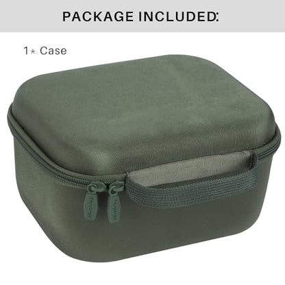 Storage Case Compatible with Walker's Razor Slim Shooting Hearing Protection Electronic Earmuffs - color: Military Green