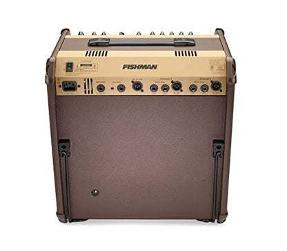 Fishman Loudbox Performer 180-Watt Acoustic Guitar Combo Amplifier Bundle with Gearlux XLR Cable, Instrument Cable, and Austin Bazaar Polishing Cloth - size: Performer 180W