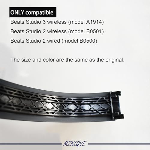 Studio 3 Headband - Replacement Parts for Beats Studio3, Studio 2 Wired/Wireless Headphones (Grey Gold) - color: Grey Gold
