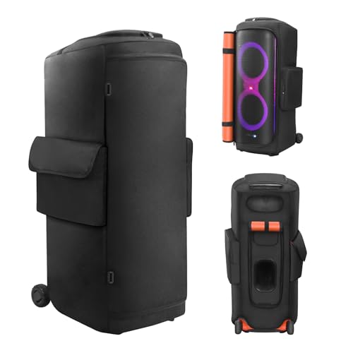 Protective Cover Case Compatible with JBL PartyBox 710 | Scratch-Resistant Carrying Case with Storage Pocket, Water-Resistant Portable Travel Bag for Party Box 710 Speaker - size: For JBL partybox 710