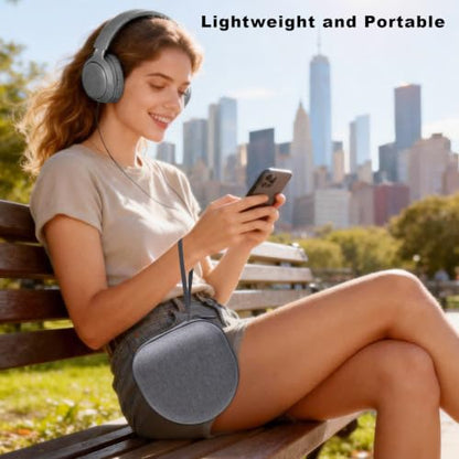 Headphone Case for Skullcandy Crusher/Hesh/Evo Headphone, Grey - color: Grey