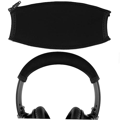 Angoily Headphone Headband Pad Protector for Soft Neoprene Cushion Cover for Enhanced Comfort and Style Zipper Design