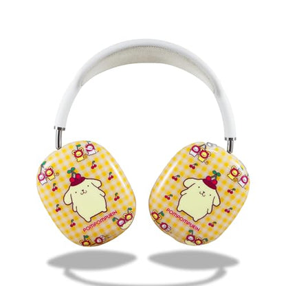 Sonix x Sanrio Protective Case for AirPods Max Headphones - Stylish TPU Hard Shell Ear Cup Covers | Old School Pompompurin - color: Old School Pompompurin