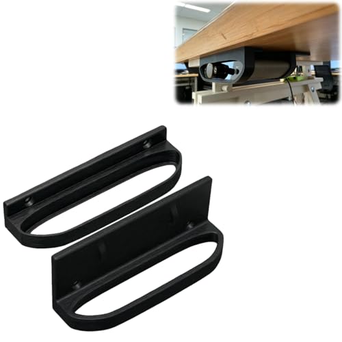 Under Desk Mount Compatible with iFi Zen DAC with Cable Management Desktop Holder Under Desk Audio Organizer Bracket Space Saving