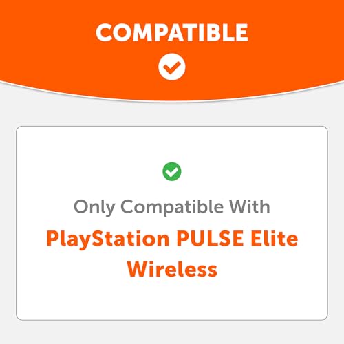 WC Freeze Pulse Elite - Cooling Gel Earpads for PS5 Pulse Elite | Made by Wicked Cushions | Thicker Cushion & Wider Opening | White - color: White
