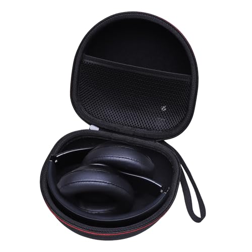 Headphone Case for JLab/Beats/TOZO/JBL/BERIBES/Picun Etc Headphones, Black | for JLab JBuds Lux ANC/Go Lux ANC, Beats Studio Pro/Solo 4 3,TOZO HT3,KVIDIO Etc Headphone, Hard Shell Case for Travel Home - color: Black