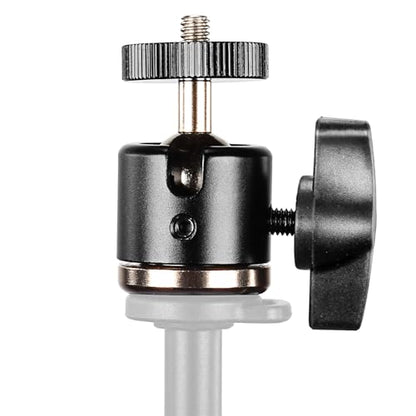 Neewer® Aluminum Alloy 360 Degree Rotating Swivel Mini Ball Head with 1/4" 3/8" Thread Base Mount for DSLR Camera Like Canon,Nikon,Sony/Camcorder/iPhone 6s/6/5S/5/4S/4,Gopro HD Hero 1/2/3/3+/4 - style: GM-MN