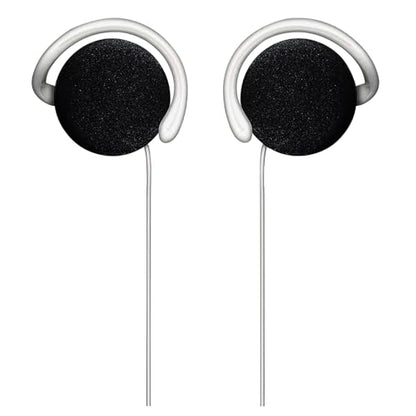 10PCS Ultra Soft Ear Pad Foam Covers Rollable for Storage 2.4 Inches for Standard Size Office Phone Headsets Head Mounted in-Ear Black