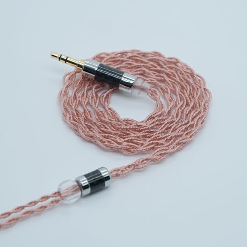 4Core Upgrade Earphone Cable MMCX 4.4MM Balanced IEM Cable Pure Copper Earphone Wire MMCXfor TIN HiFi T4 P1 Tin T3 T2 BGVP DM7 DMG Earbuds - style: MMCX,4.4mm Plug